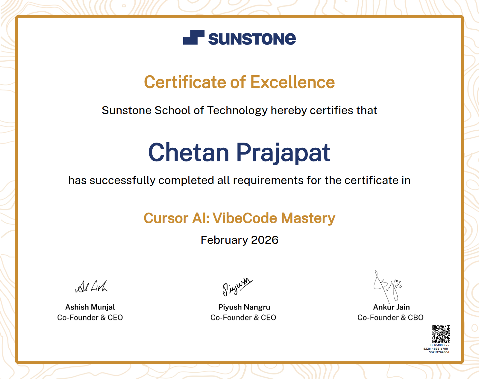 Chetan Prajapat — Full Stack Developer